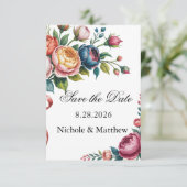 エレガントフローラ結婚リース セーブザデート (スタンド正面)