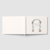 エレガントフローラ結婚列庭園の結婚式 ゲストブック (全面)