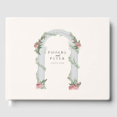 エレガントフローラ結婚列庭園の結婚式 ゲストブック (正面)