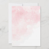 エレガントフローラ結婚式招待状カード 招待状 (裏面)