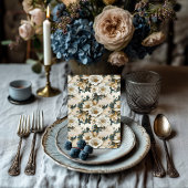 エレガントフローラ結婚式招待状モダンスクリプト 招待状