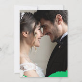 エレガントフローラ結婚式招待状 | カスタマイズ可能 招待状 (裏面)