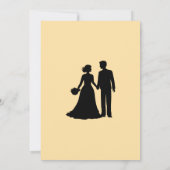 エレガントフローラ結婚式招待状 セーブザデート (裏面)