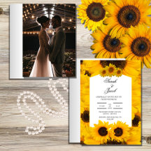 エレガントフローラ結婚式招待状