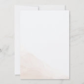 エレガントフローラ結婚式招待状 招待状 (裏面)