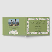 エレガントフローラ結婚抱擁 ゲストブック (全面)