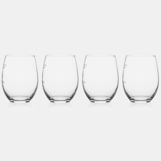 エレガントフローラ結婚抱擁 ステムなしワイングラス (左)