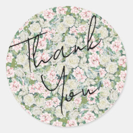 エレガントフローラ結婚抱擁 ラウンドシール