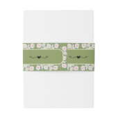 エレガントフローラ結婚抱擁 招待状ベリーバンド (裏面例)