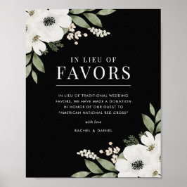 エレガントフローラ結婚植物学の好意に代わる ポスター