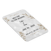 エレガントフローラ結婚磁石枠 マグネット (右側)