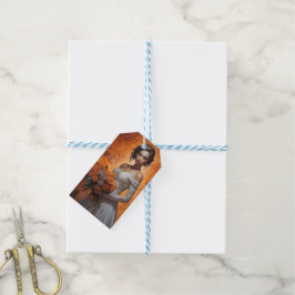 エレガントフローラ結婚花嫁 ギフトタグ