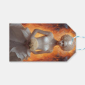 エレガントフローラ結婚花嫁 ギフトタグ (正面(横))