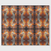 エレガントフローラ結婚花嫁 ラッピングペーパー (フラット)