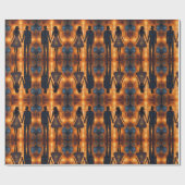 エレガントフローラ結婚花嫁 ラッピングペーパー (フラット)