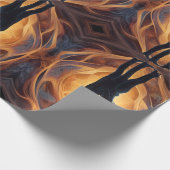 エレガントフローラ結婚花嫁 ラッピングペーパー (角)