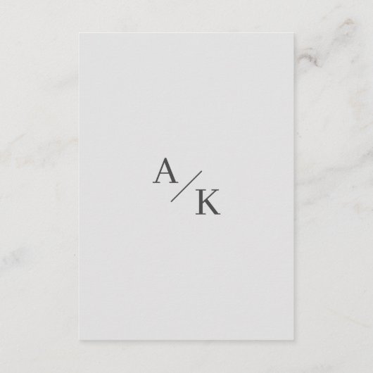 エレガントフローラ結婚詳細 エンクロージャーカード (裏面)