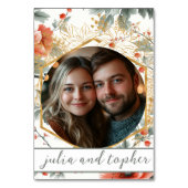 エレガントフローラ結婚 テーブルナンバー (裏面)