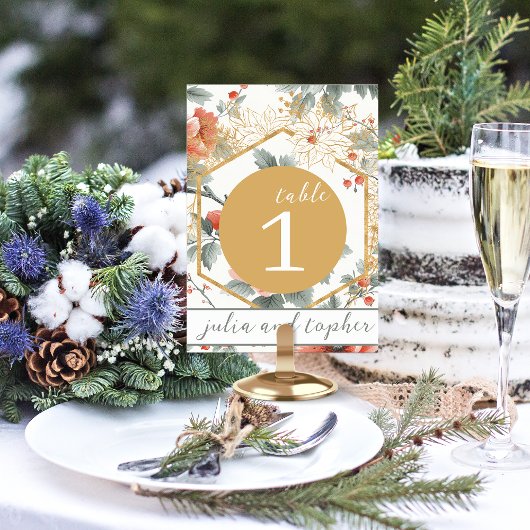 エレガントフローラ結婚 テーブルナンバー