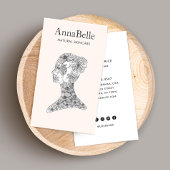 エレガントフローラ美しい顔サロンスパ 名刺