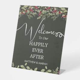 エレガントフローラ自然書結婚の歓迎 台座サイン