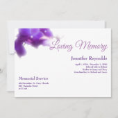 エレガントフローラ葬儀記念写真 案内状 (正面)