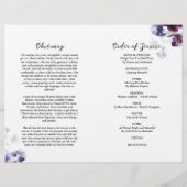 エレガントフローラ葬儀 |サービスの順序 (裏面)