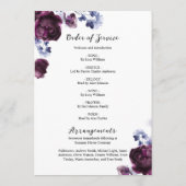 エレガントフローラ葬祭令 プログラム (裏面)