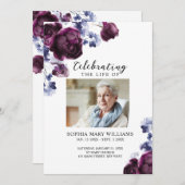 エレガントフローラ葬祭令 プログラム (正面/裏面)