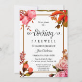 エレガントフローラ葬祭供養招待状 招待状 (正面)