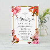 エレガントフローラ葬祭供養招待状 招待状 (スタンド正面)