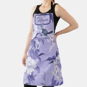 エレガントフローラ薄紫 エプロン (インサイチュ)