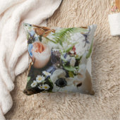 エレガントフローラ装飾用クッション クッション (ブランケット)