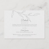 エレガントフローラ詳細エンクロージャカード エンクロージャーカード (正面)