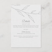 エレガントフローラ詳細エンクロージャカード エンクロージャーカード (正面)