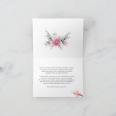 エレガントフローラ誕生会 サンキューカード (内部)