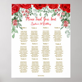 エレガントフローラ誕生会 ポスター