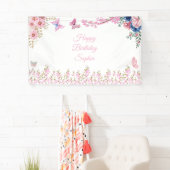 エレガントフローラ誕生会 横断幕 (インサイチュ)