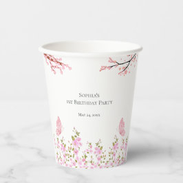 エレガントフローラ誕生会 紙コップ
