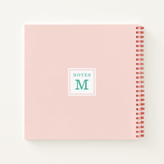 エレガントフローラ象華美象模様 ノートブック (裏面)