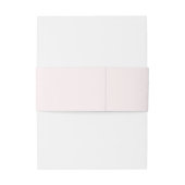 エレガントフローラ赤面ピ結婚ンク 招待状ベリーバンド (裏面例)