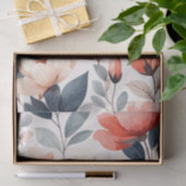 エレガントフローラ開花の切り離しティッシュペーパー 薄葉紙 (ギフト)