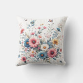 エレガントフローラ開花 クッション (裏面)