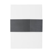 エレガントフローラ黒板素朴モノグラ結婚ム 招待状ベリーバンド (裏面例)