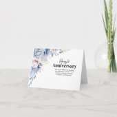 エレガントフローラ1結婚周年記念カード カード (正面)