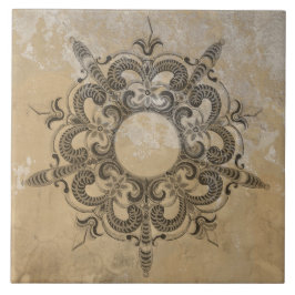 エレガントフローラ16世紀ルネッサンス タイル