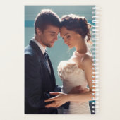 エレガントフローラ2枚の写真と名前のプランナー プランナー手帳 (裏面)