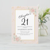 エレガントフローラ21歳 招待状 (スタンド正面)