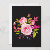 エレガントフローラ50と素晴らしい誕生日招待状 セーブザデート (裏面)