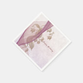 エレガントフローラ70番誕生日紙ナプキン スタンダードカクテルナプキン (角)